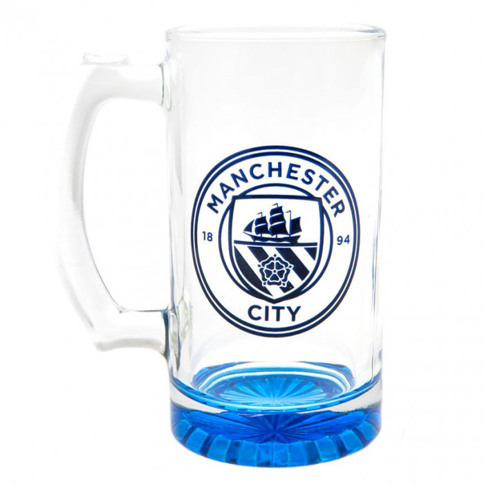 Manchester City brocca di vetro