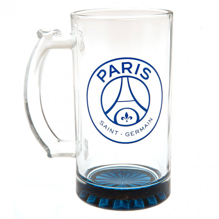 Paris Saint Germain stekleni vrč