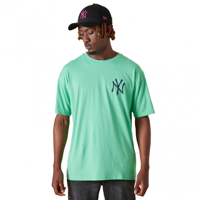 NEW ERA Ny Yankees Roses Logo Cotton T-shirt