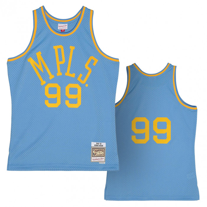 Buy adidas Minneapolis Lakers #99 George Mikan NBA Soul Swingman Jersey,  Blue Online at desertcartINDIA