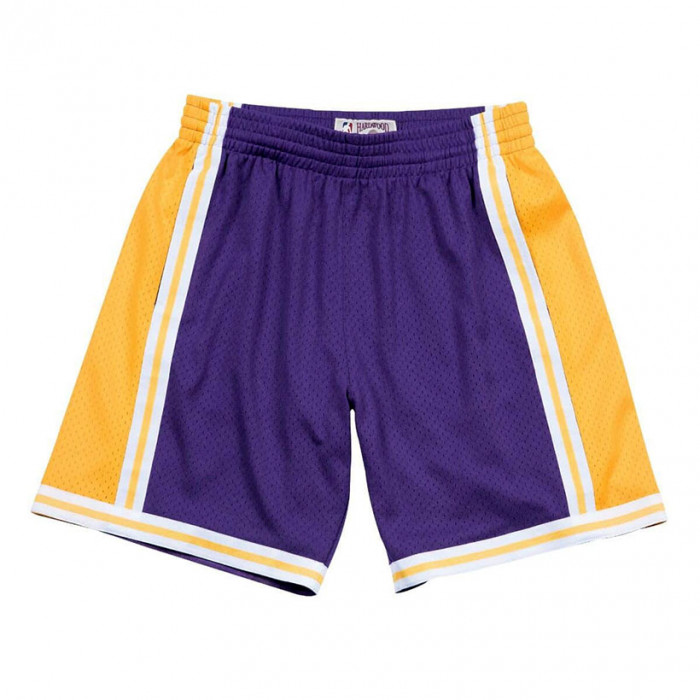 Los Angeles Lakers 1984-1985 Mitchell and Ness Swingman pantaloni corti