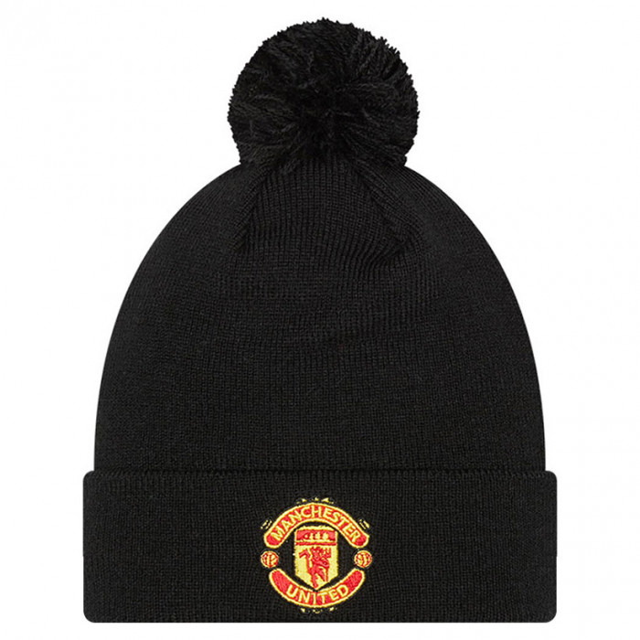 Manchester United New Era Wordmark Bobble Youth dečja zimska kapa