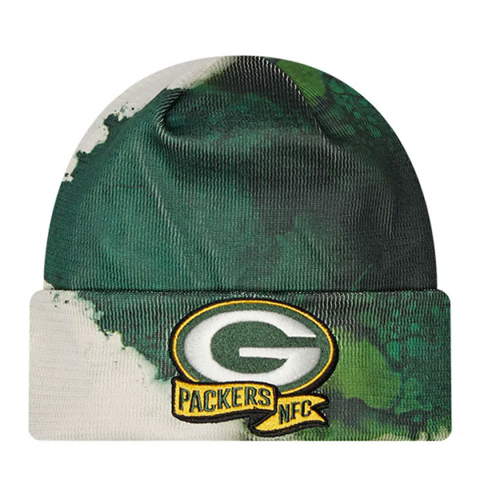 Green Bay Packers New Era 2022 Official Sideline Ink Cuff cappello invernale