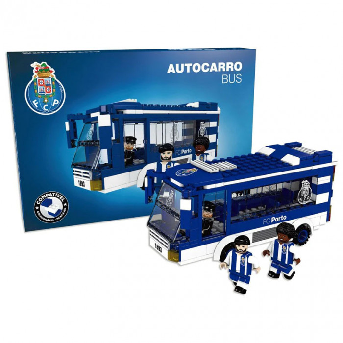 FC Porto Bus Bricks 3D set za sastavljanje