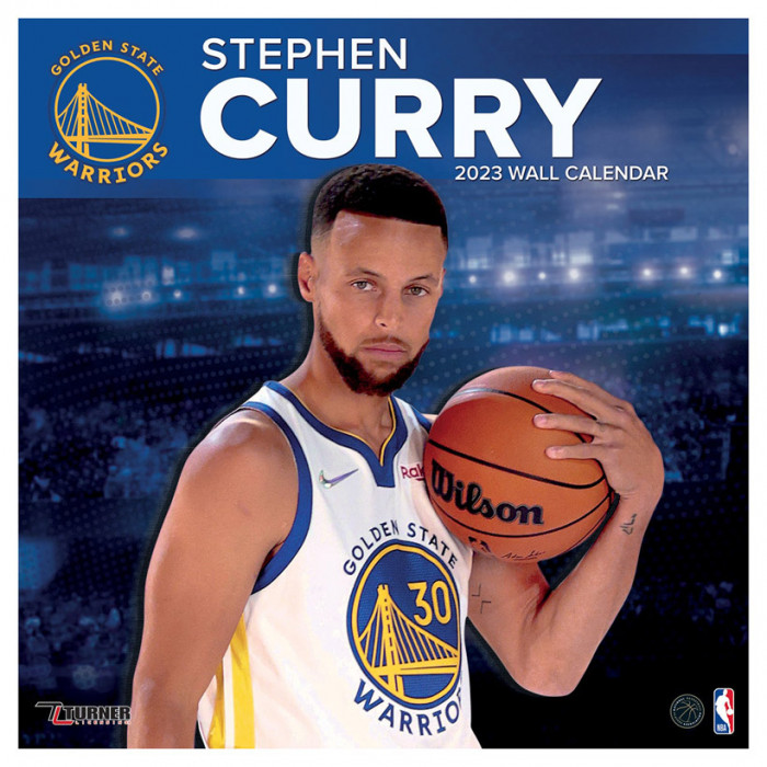 Stephen Curry 30 Golden State Warriors Calendario 2023