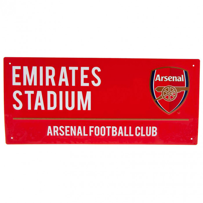 Arsenal Street Sign tabla