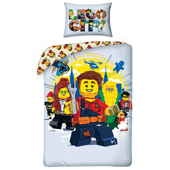 Lego City posteljnina 140x200