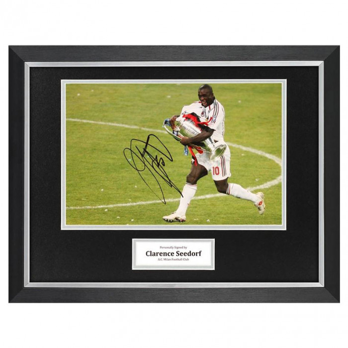 Clarence Seedorf Signed 16