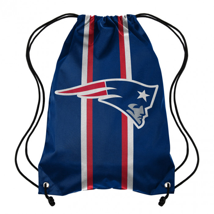New England Patriots Team Stripe Drawstring Sportsack