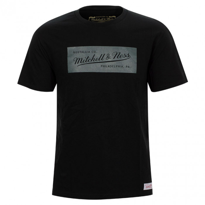 Mitchell and Ness Box Logo T-Shirt