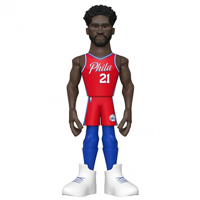 Joel Embiid 21 Philadelphia 76ers Funko Gold Premium figura 13 cm