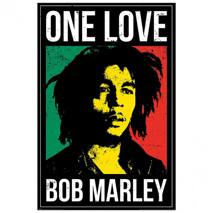 Bob Marley One Love Pyramid Maxi poster