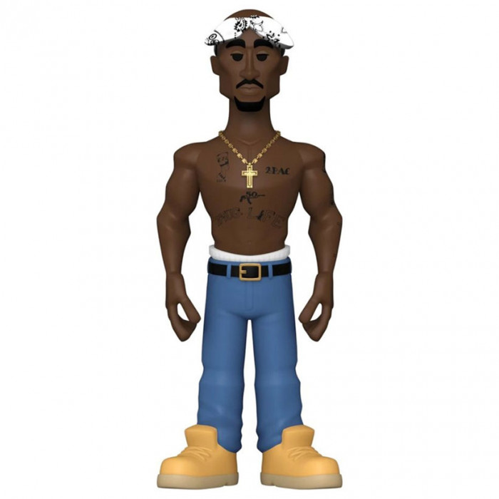 Tupac Shakur Funko Gold Premium Figurine 13 cm