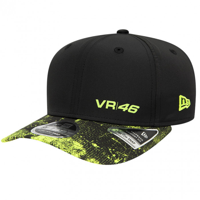 VR46 New Era 9FIFTY Shadow Tech Stretch-Snap Cappellino