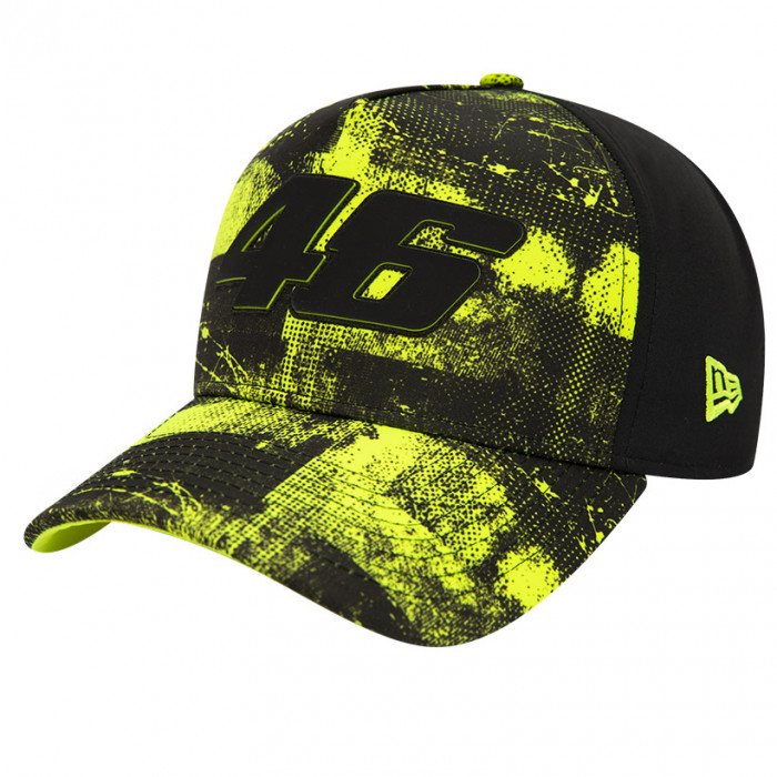 VR46 New Era 9FORTY A-Frame All Over Print Cappellino