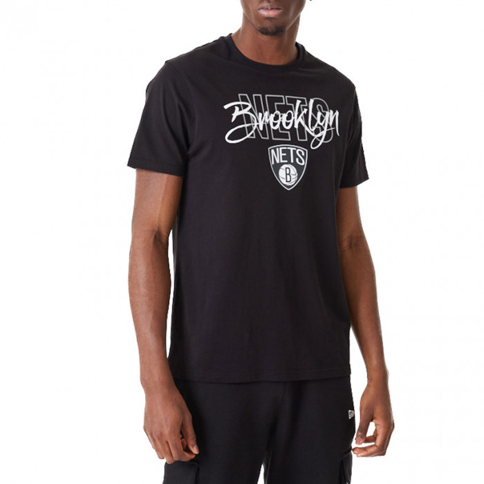 Brooklyn Nets New Era Script T-Shirt