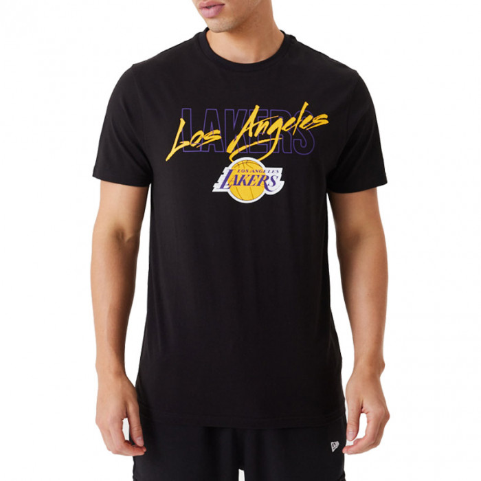 Los Angeles Lakers New Era Script T-Shirt
