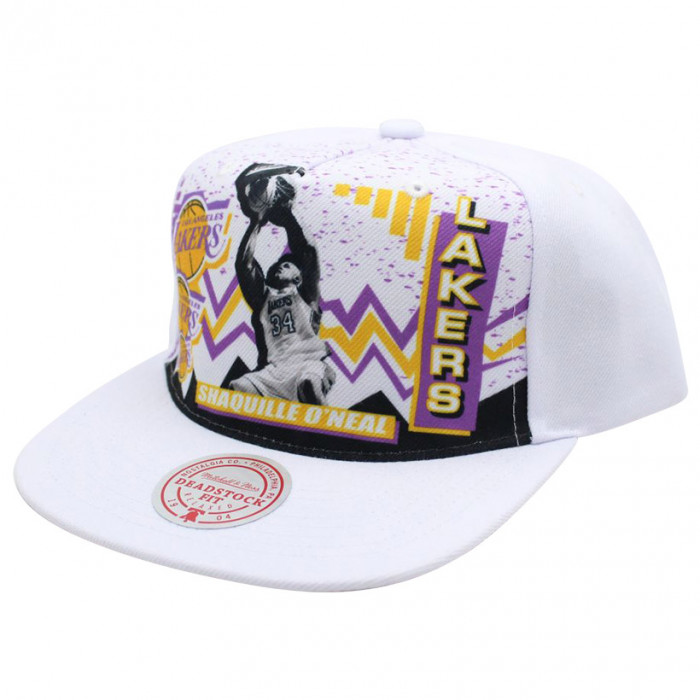 Shaquille O'Neal Los Angeles Lakers Mitchell and Ness HWC 90's Playa Deadstock Mütze