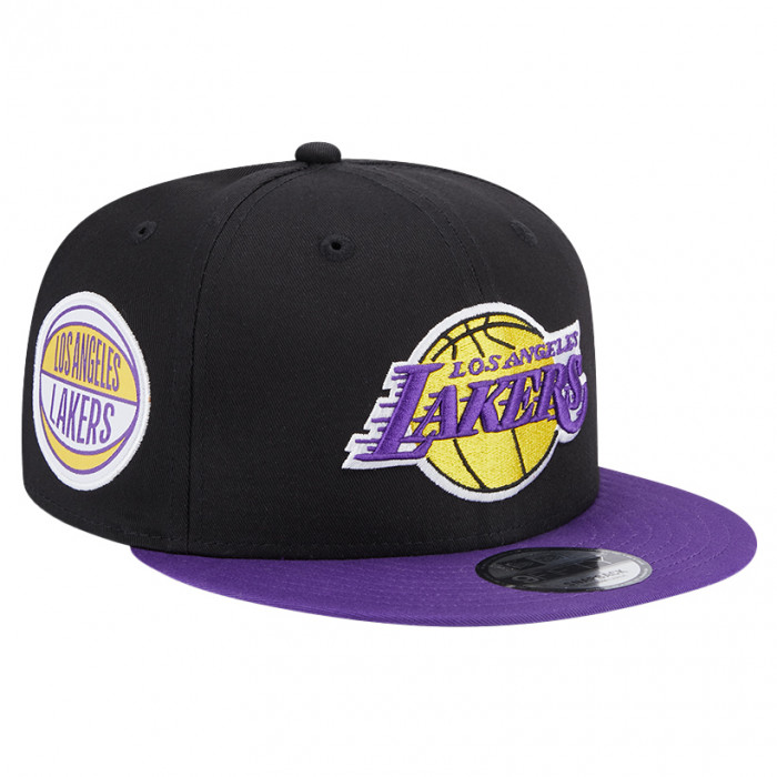 Los Angeles Lakers New Era 9FIFTY Team Side Patch Cappellino