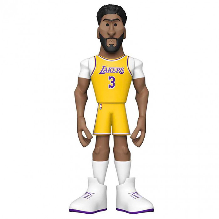 Anthony Davis 3 Los Angeles Lakers Funko POP! Gold Premium Figura 30 cm