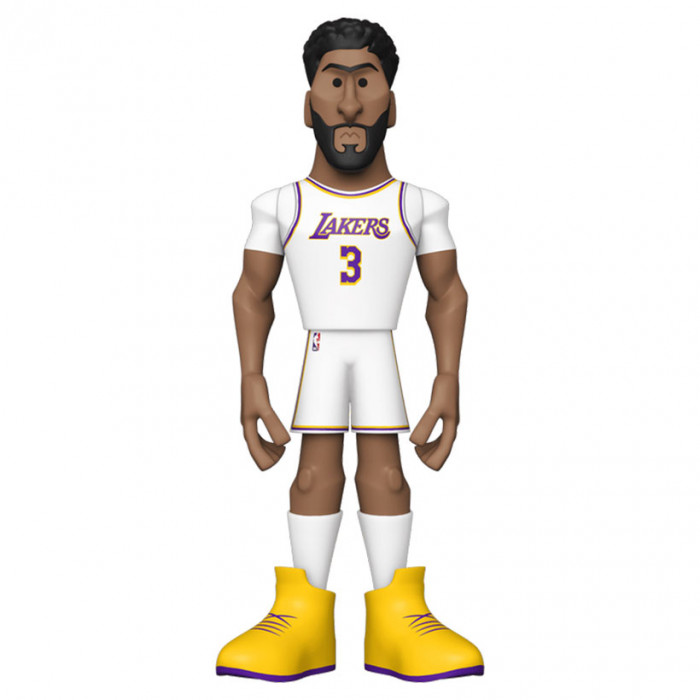 Anthony Davis 3 Los Angeles Lakers Funko POP! Gold Premium CHASE Figura 30 cm