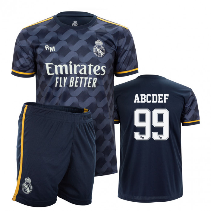 Real Madrid Away replika komplet dječji dres (tisak po želji +16€)