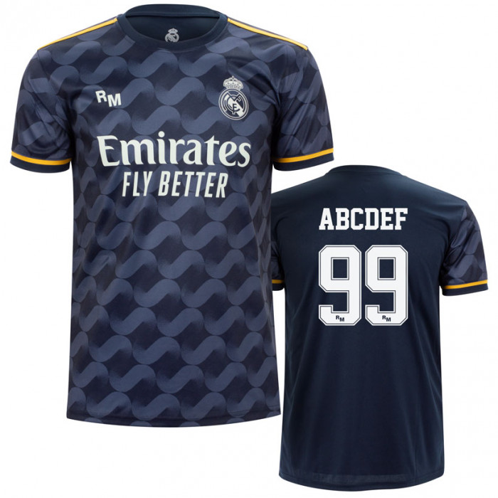 Real Madrid Away replika dres (poljubni tisk +16€)