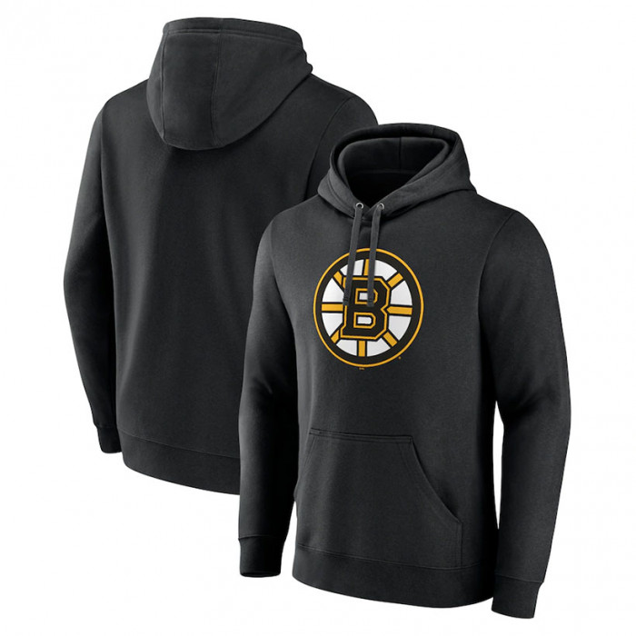 Boston Bruins Primary Logo Graphic pulover s kapuco