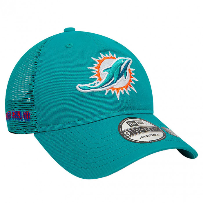 Miami Dolphins New Era 9TWENTY Super Bowl Trucker kapa