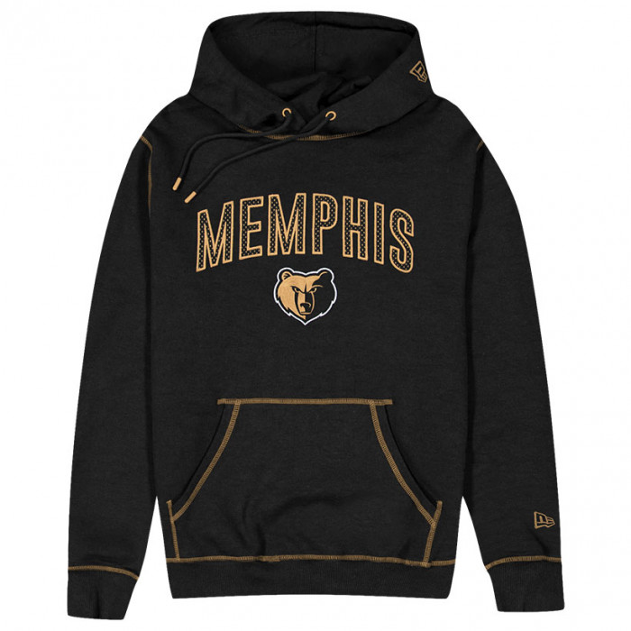 Memphis Grizzlies New Era City Edition 2023 Black pulover sa kapuljačom