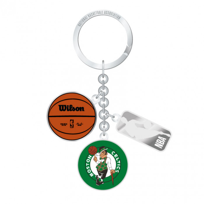 Boston Celtics Charm Keychain obesek