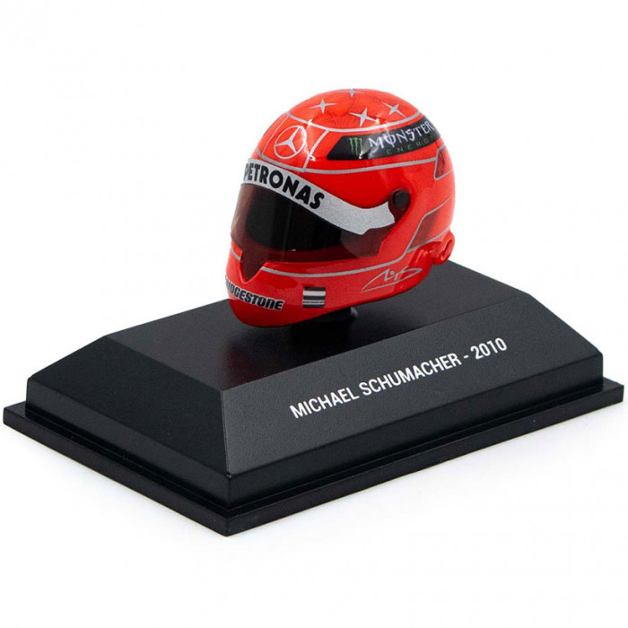 Michael Schumacher Miniature Helm 2010 1:8