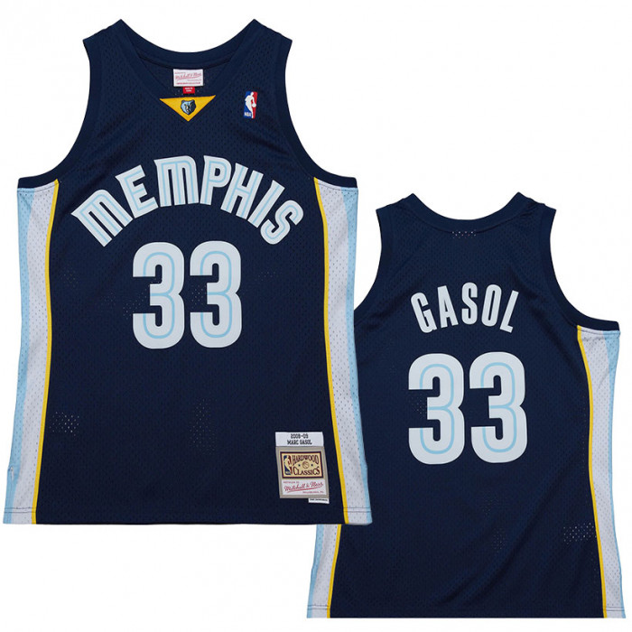 Marc Gasol 33 Memphis Grizzlies 2008-09 Mitchell and Ness Swingman Dark dres