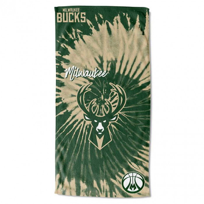 Milwaukee Bucks Northwest Psychedelic asciugamano 76x152
