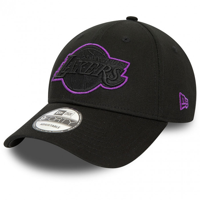 Los Angeles Lakers New Era 9FORTY Metallic Outline Cappellino 
