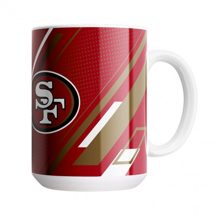 San Francisico 49ers Diagonal Jumbo šalica