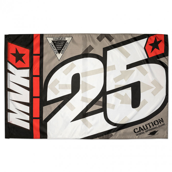 Maverick Vinales MV25 bandiera 140 x 90