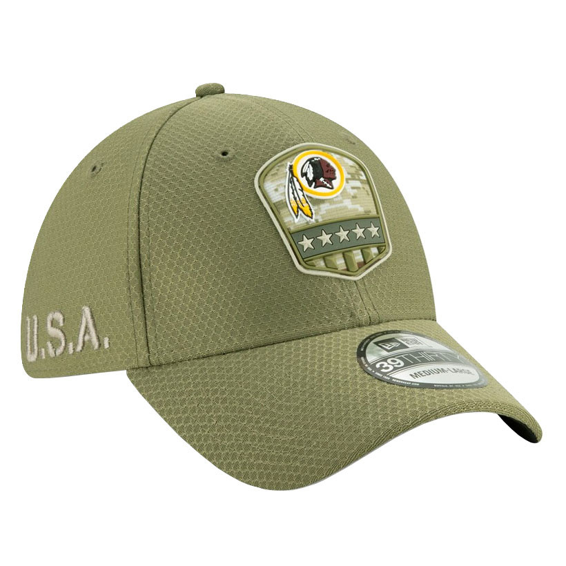 Washington Redskins New Era 2019 Salute to Service Sideline 59FIFTY Fitted Hat 