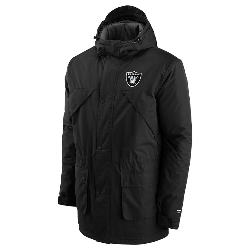 New Warm Hoodie Fleece Coat Las Vegas Raiders Fans Winter Jacket Coat Ski  Suit