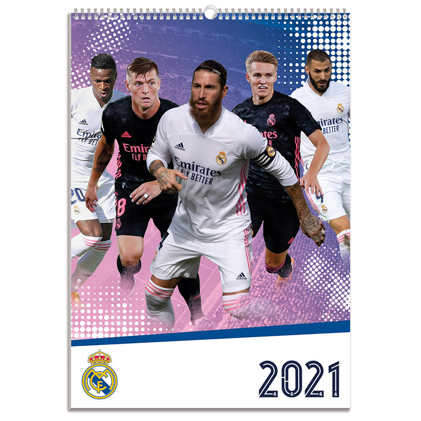 Real Madrid Calendar 2021