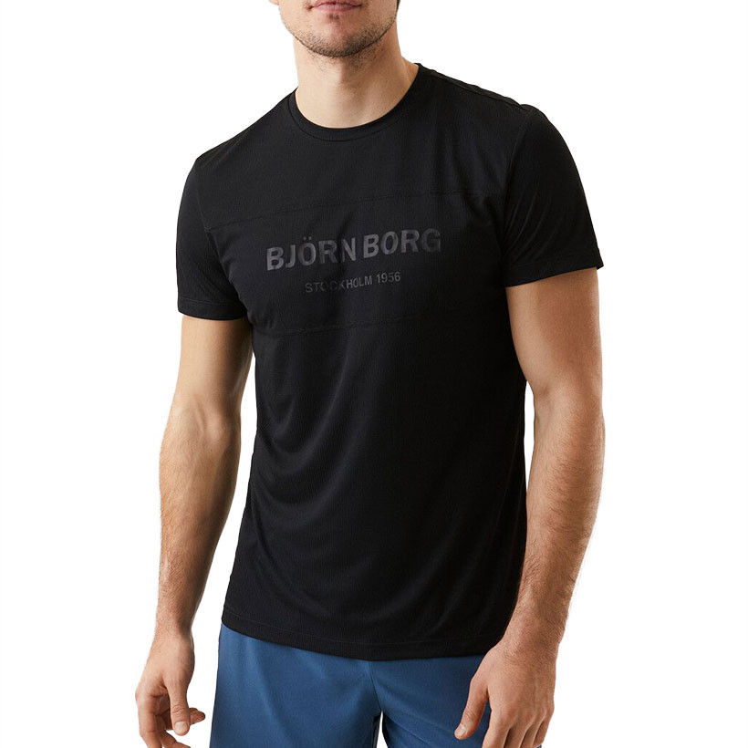 Maak plaats bossen verdiepen Björn Borg STHLM Blocked Training T-Shirt