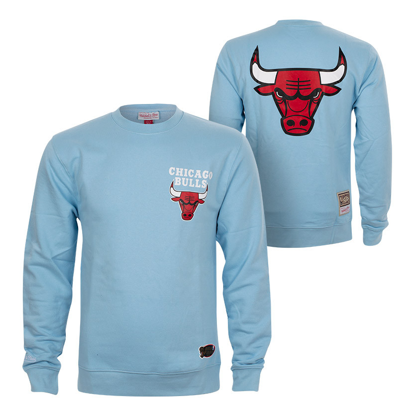 NBA Chicago Bulls Licensed Oversize Fit Crew Neck Sweatshirt