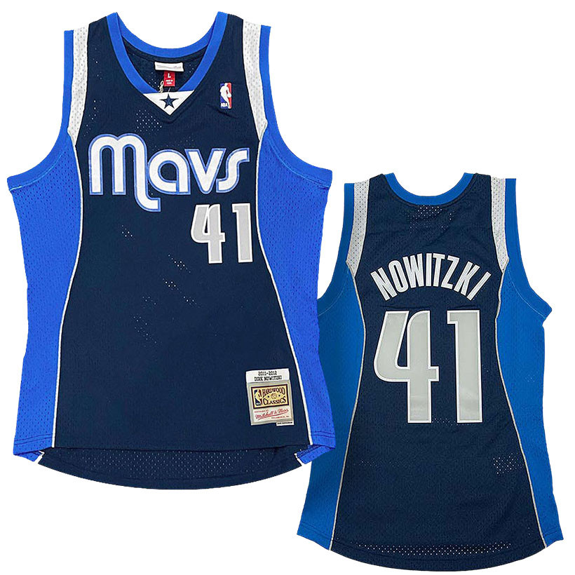 Dirk Nowitzki Dallas Mavericks #41 Kids 4-7 Blue India