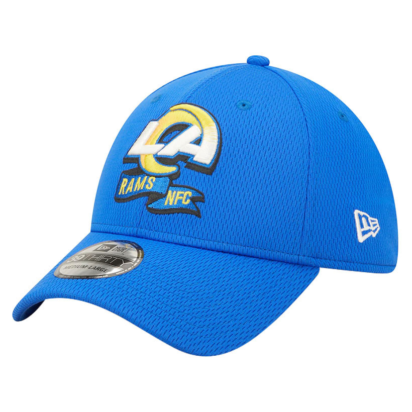 New Era Los Angeles Rams 39thirty Stretch Cap On Field 2019 Salute To Service 