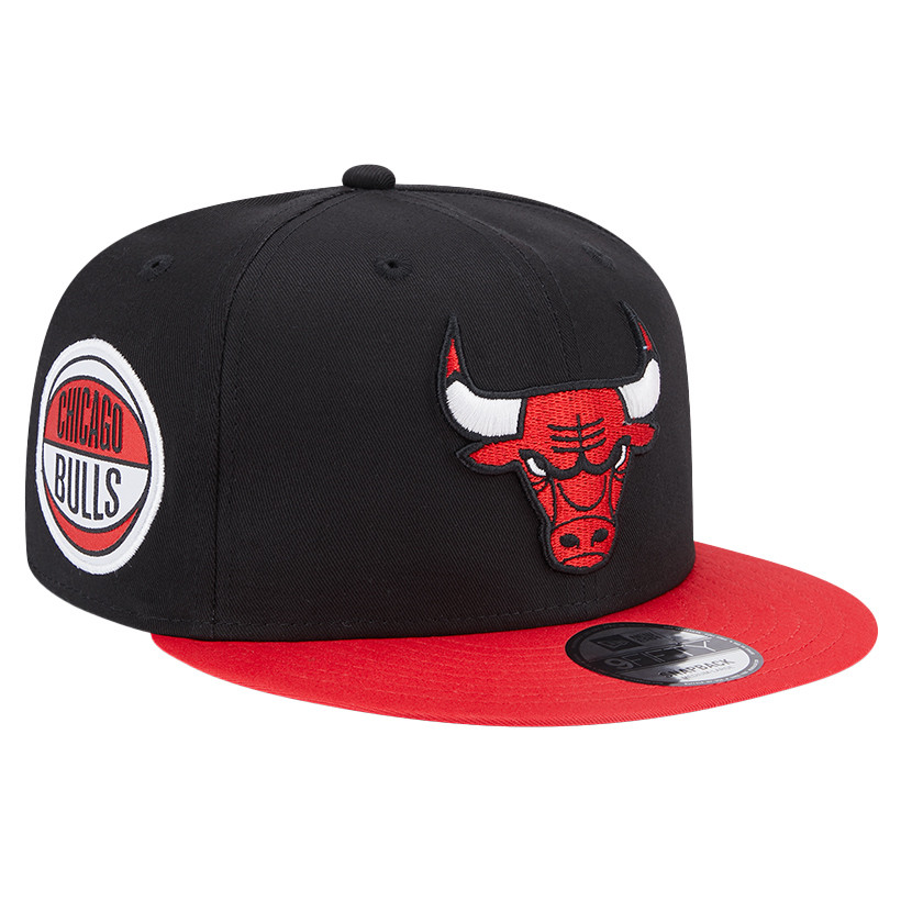 New Era 9FIFTY NBA Chicago Bulls Black / Red Metal