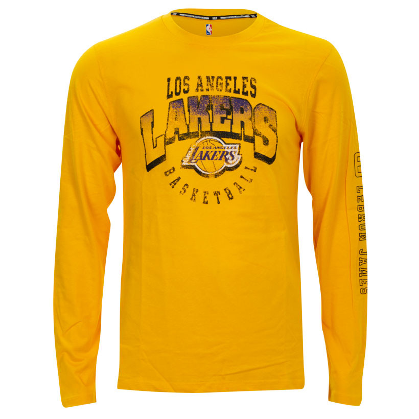Long Sleeve Los Angeles Lakers Graphic Tee