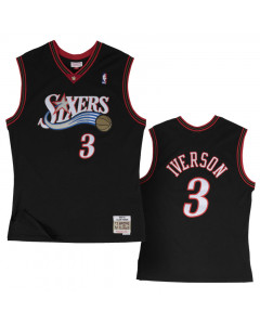 Allen Iverson 3 Philadelphia 76ers 2000-01 Mitchell & Ness Swingman dres 