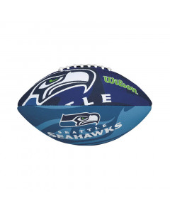 Seattle Seahawks Wilson Team Logo Junior žoga za ameriški nogomet 