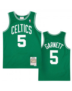 Kevin Garnett 5 Boston Celtics 2007-08 Mitchell & Ness Road Swingman dres