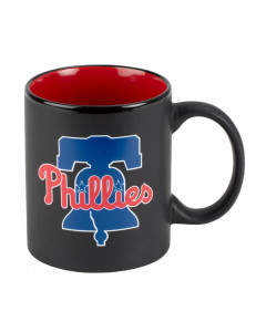 Philadelphia Phillies Black Matte Two Tone skodelica